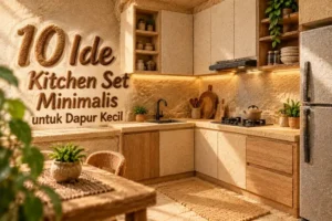 Ide Kitchen Set Minimalis Untuk Dapur Kecil