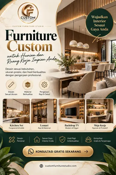 jasa furniture custom kebayoran lama jakarta selatan terdekat