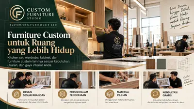 jasa furniture custom kebayoran baru jakarta selatan terdekat