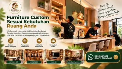 jasa furniture custom pondok indah jakarta selatan terdekat