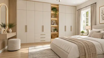 Wardrobe custom untuk kamar tidur